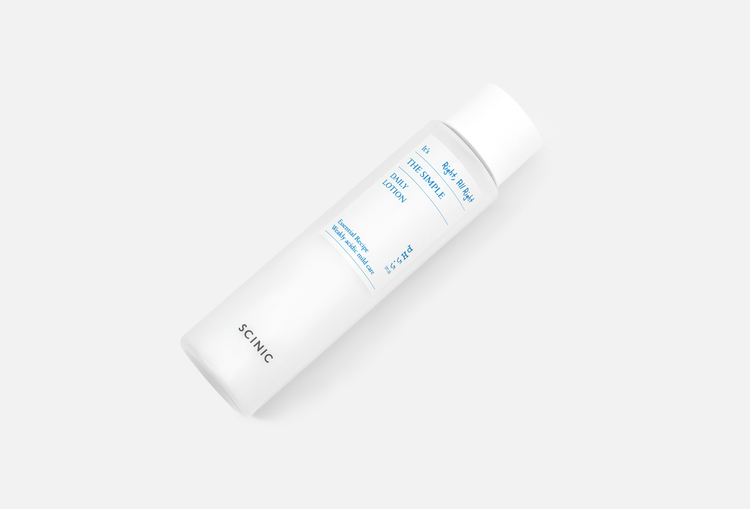 SCINIC Lotion for sensitive skin The Simple Daily