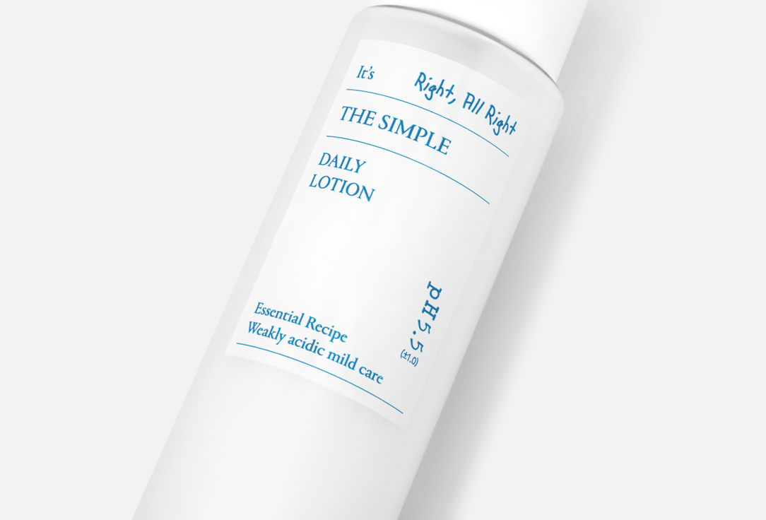 SCINIC Lotion for sensitive skin The Simple Daily