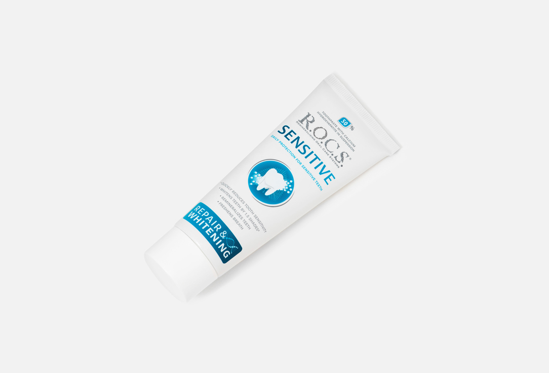 R.O.C.S Toothpaste for Sensitive Teeth Sensitive Repair&Whitening