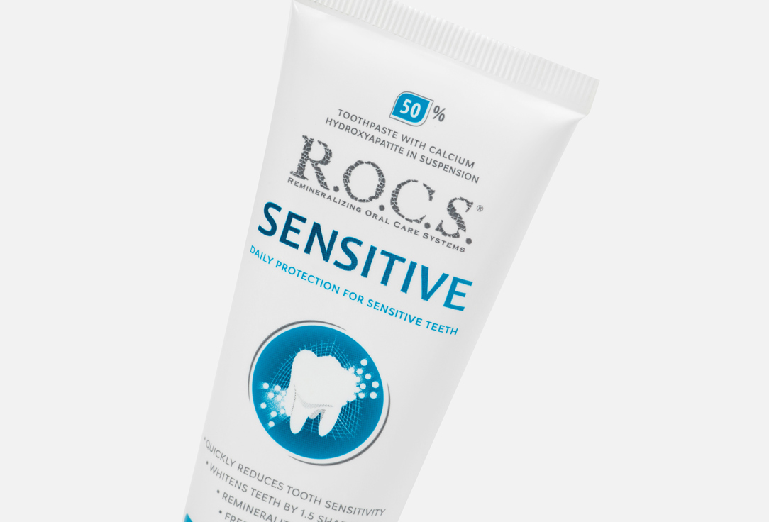 R.O.C.S Toothpaste for Sensitive Teeth Sensitive Repair&Whitening