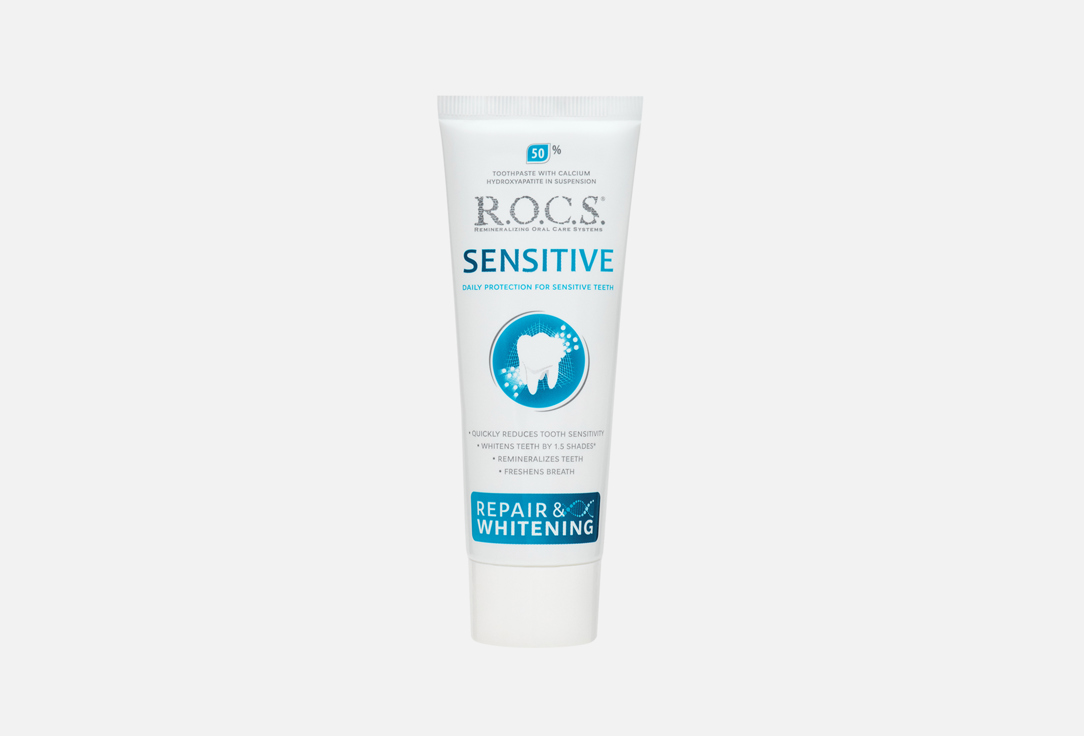 R.O.C.S Toothpaste for Sensitive Teeth Sensitive Repair&Whitening