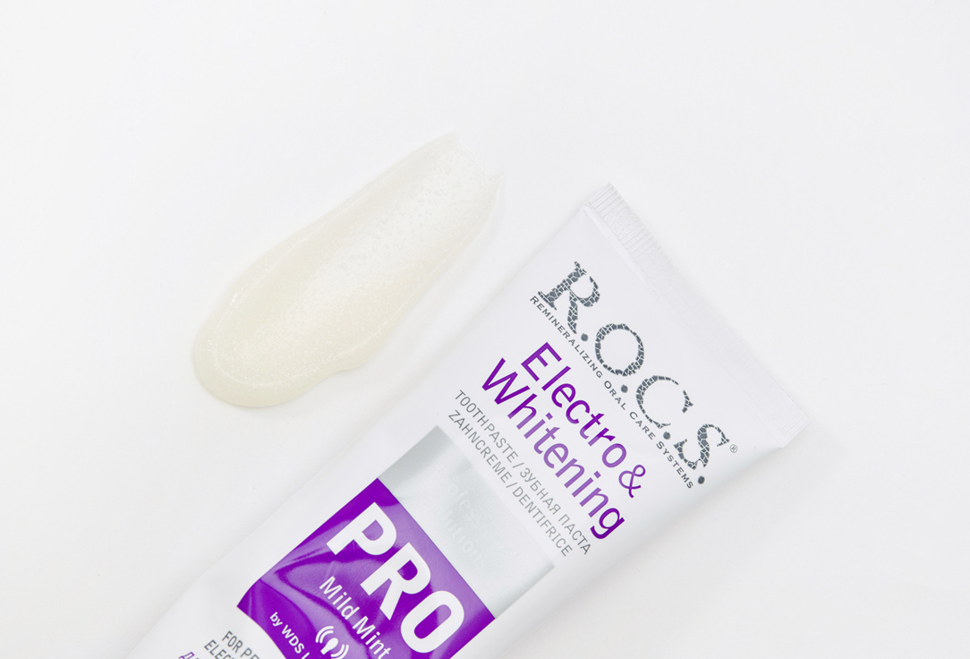 R.O.C.S Toothpaste Pro Electro&Whitening with Mild Mint