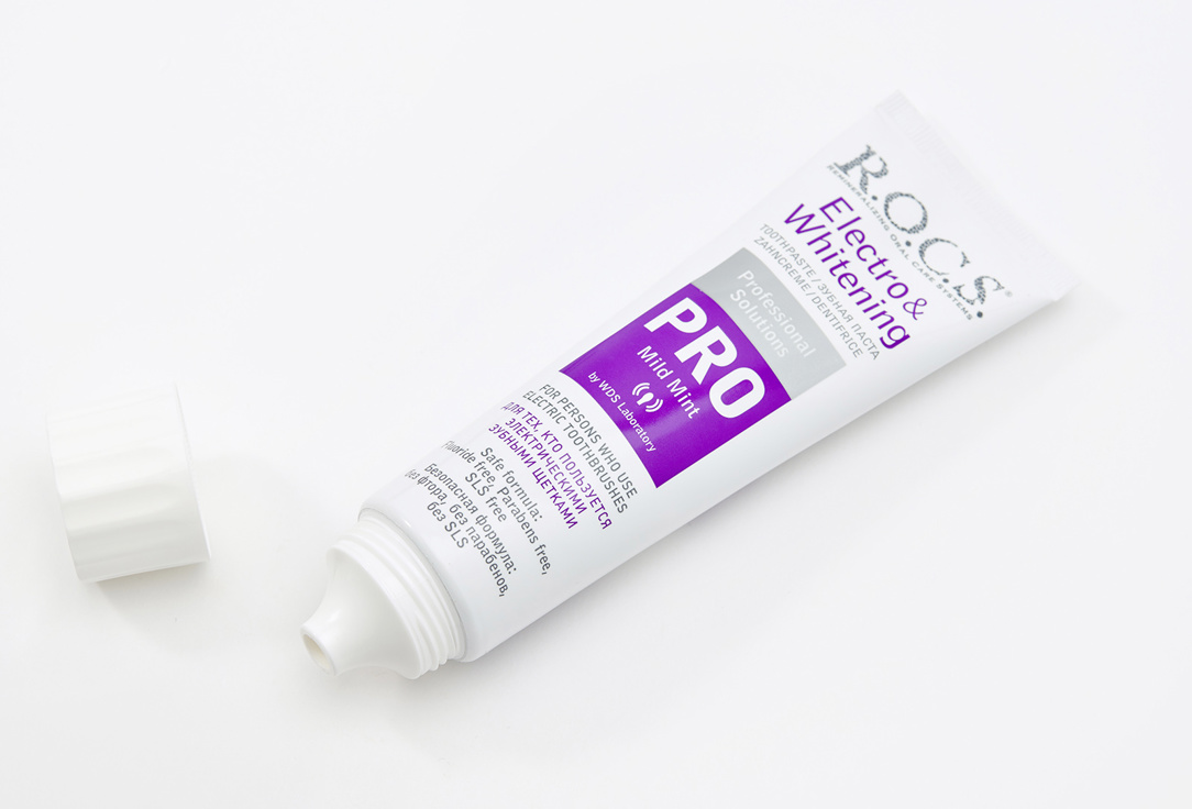 R.O.C.S Toothpaste Pro Electro&Whitening with Mild Mint