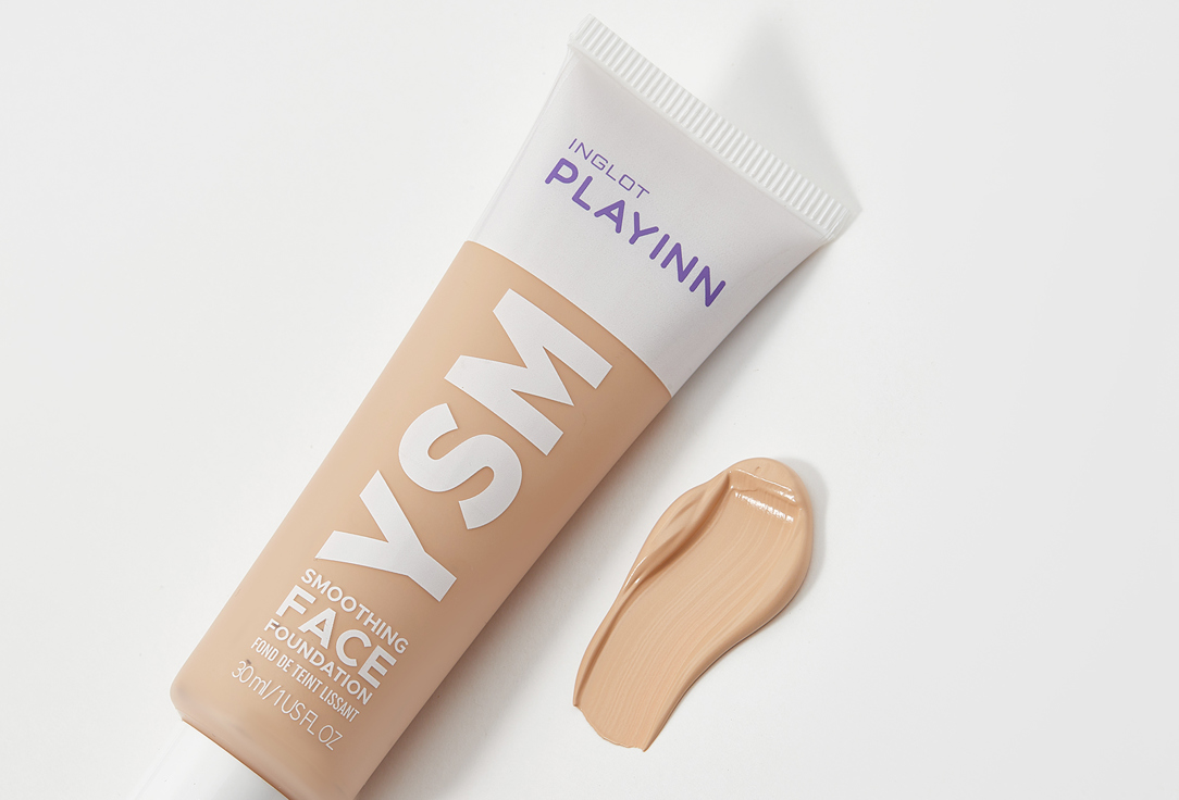 Inglot MATTIFYING SILKY FACE FOUNDATION PLAYINN YSM