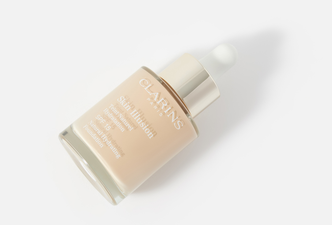 Clarins Liquid Hydrating Foundation SPF 15 Skin Illusion 106, Vanilla 30 ml Clarins Liquid Hydrating Foundation SPF 15 Skin Illusion