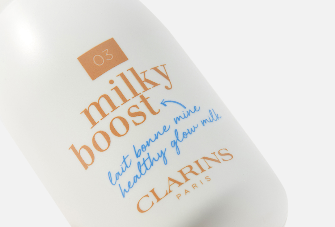 Clarins Tinted Foundation Milky Boost 03, Cashew 50 ml Clarins Tinted Foundation Milky Boost