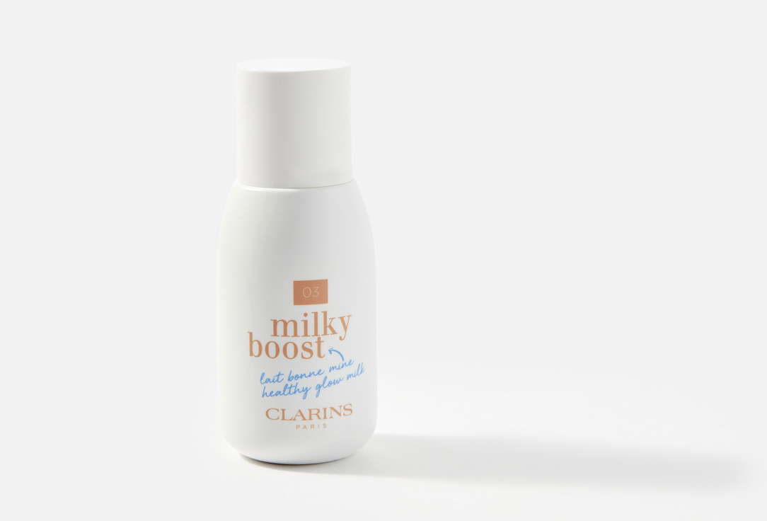 Clarins Tinted Foundation Milky Boost 03, Cashew 50 ml Clarins Tinted Foundation Milky Boost