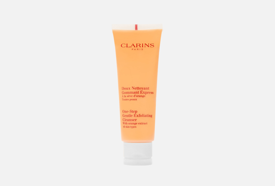 Clarins Foaming Cleansing Cream with Exfoliating Effect Doux Nettoyant Gommant Express 125 ml Clarins Foaming Cleansing Cream with Exfoliating Effect Doux Nettoyant Gommant Express