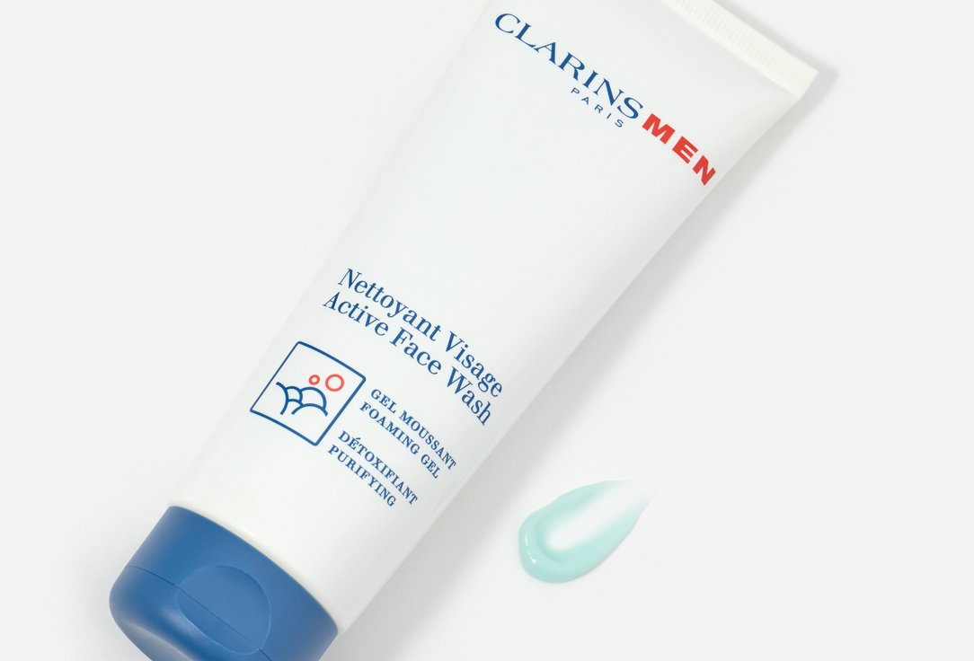 Clarins Gentle foaming gel face wash Men Active Face Wash
