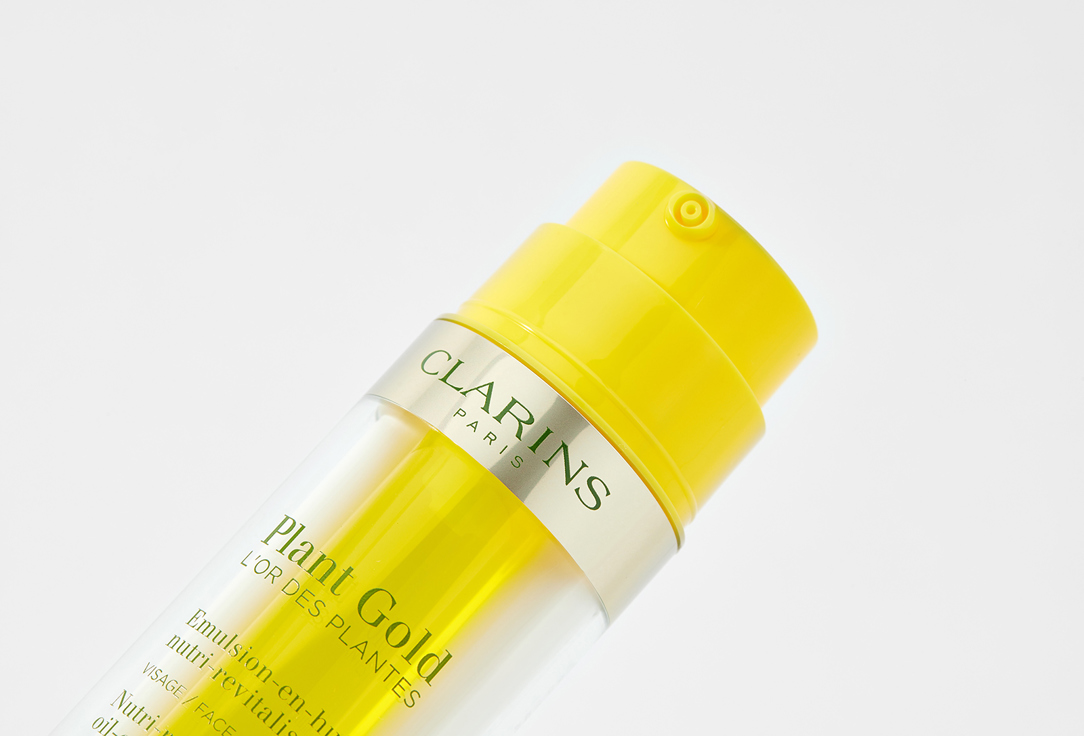 Clarins Nourishing & Revitalizing Face Emulsion-Oil Plant Gold