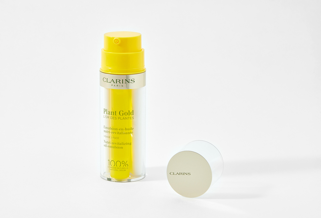 Clarins Nourishing & Revitalizing Face Emulsion-Oil Plant Gold