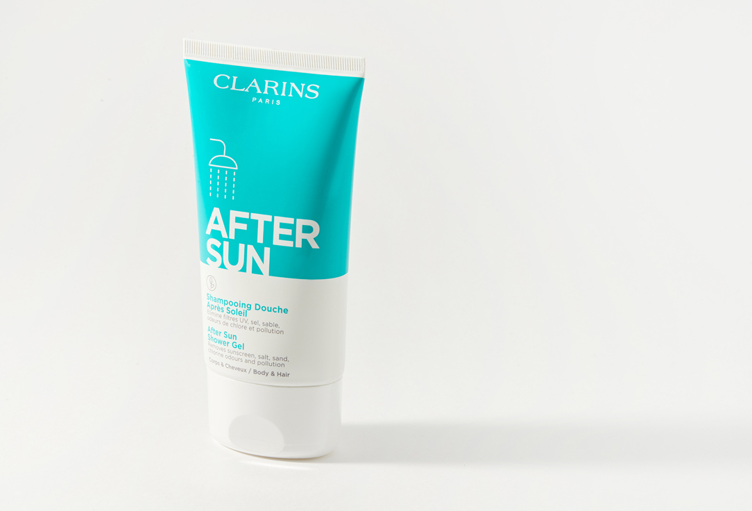 Clarins Refreshing after sun shower gel 3-in-1 for face, body and hair After Sun Shower Gel