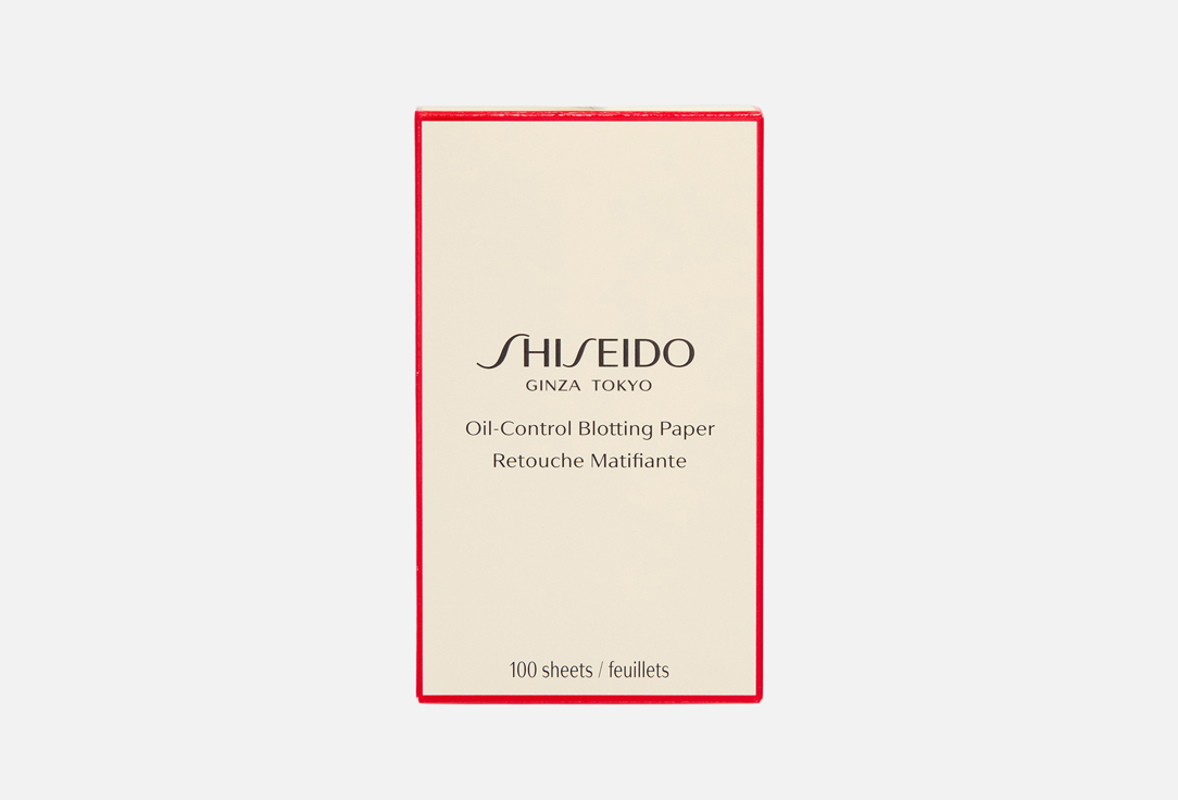 Shiseido Mattifying Face Pads Oil-Control Blotting Paper 100 pcs Shiseido Mattifying Face Pads Oil-Control Blotting Paper