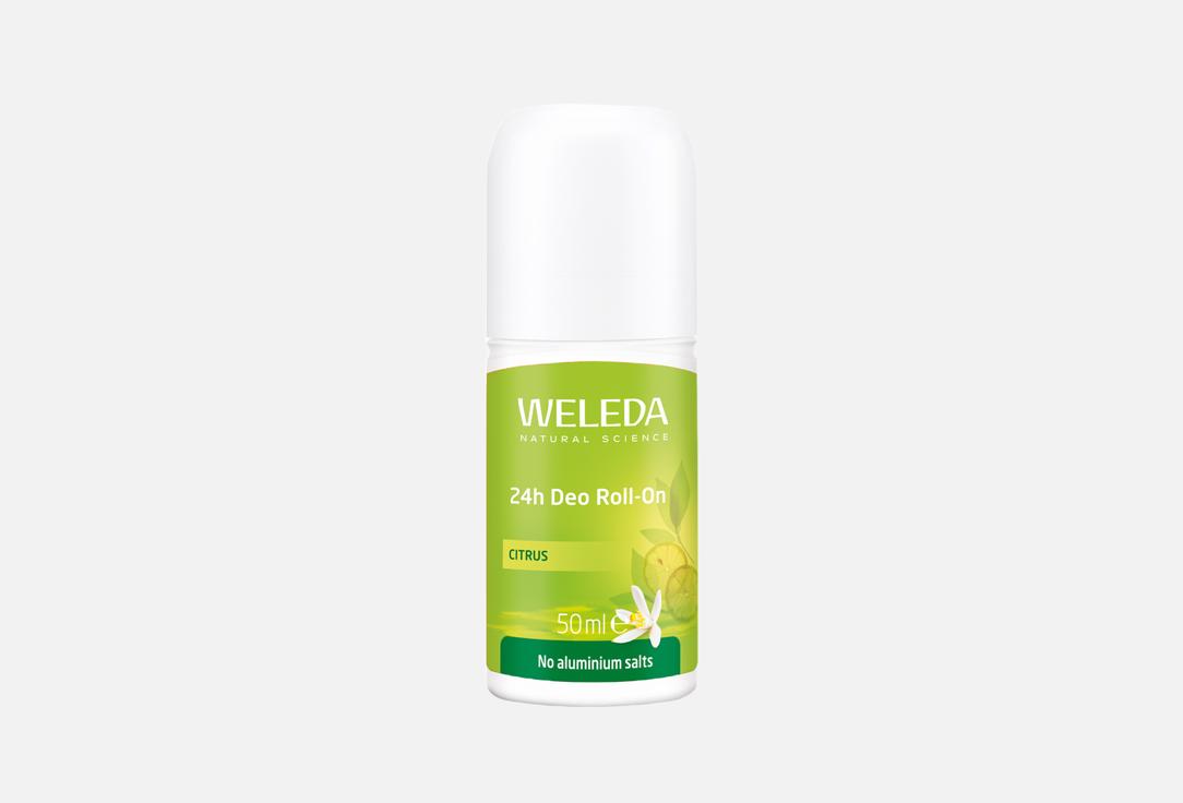 Weleda Роликовый дезодорант для тела Citrus 50 мл Weleda Роликовый дезодорант для тела Citrus