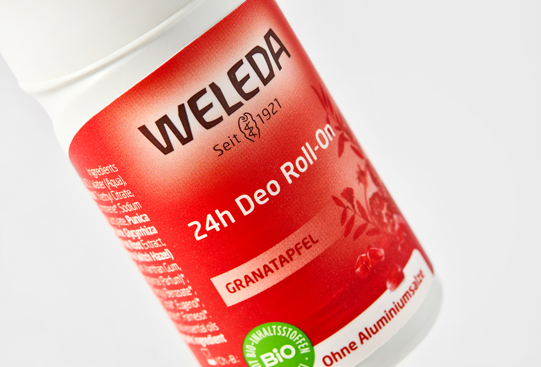 Weleda Roll On Deodorant Granatapfel 24h Deo Roll-On