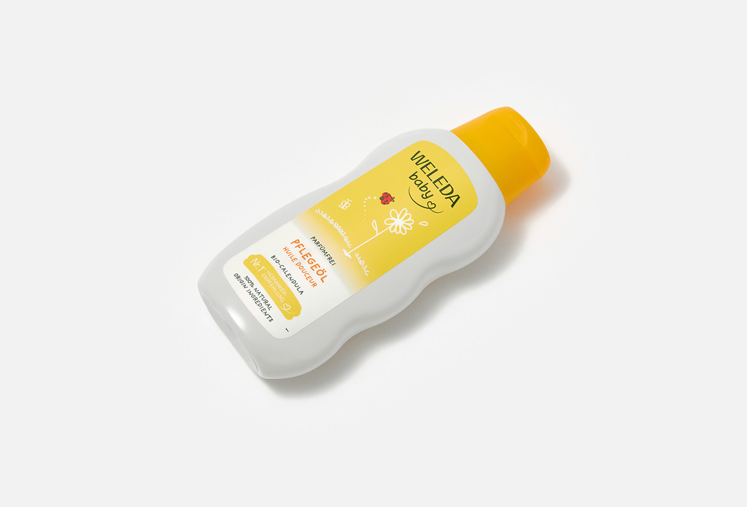 Weleda Fragrance free baby body oil Baby Calendula 200 ml Weleda Fragrance free baby body oil Baby Calendula