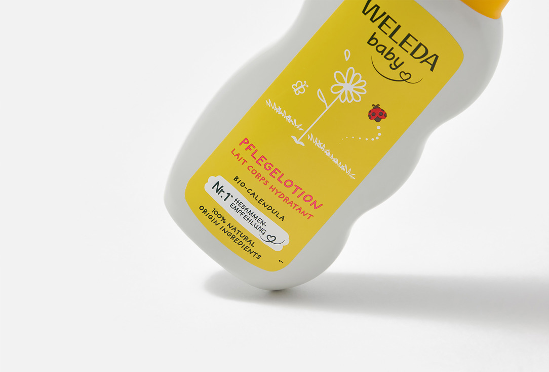 Weleda Moisturizing Body Lotion Baby Calendula