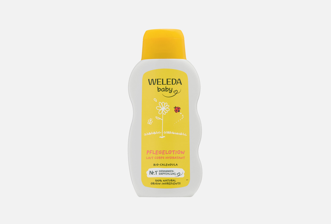 Weleda Moisturizing Body Lotion Baby Calendula