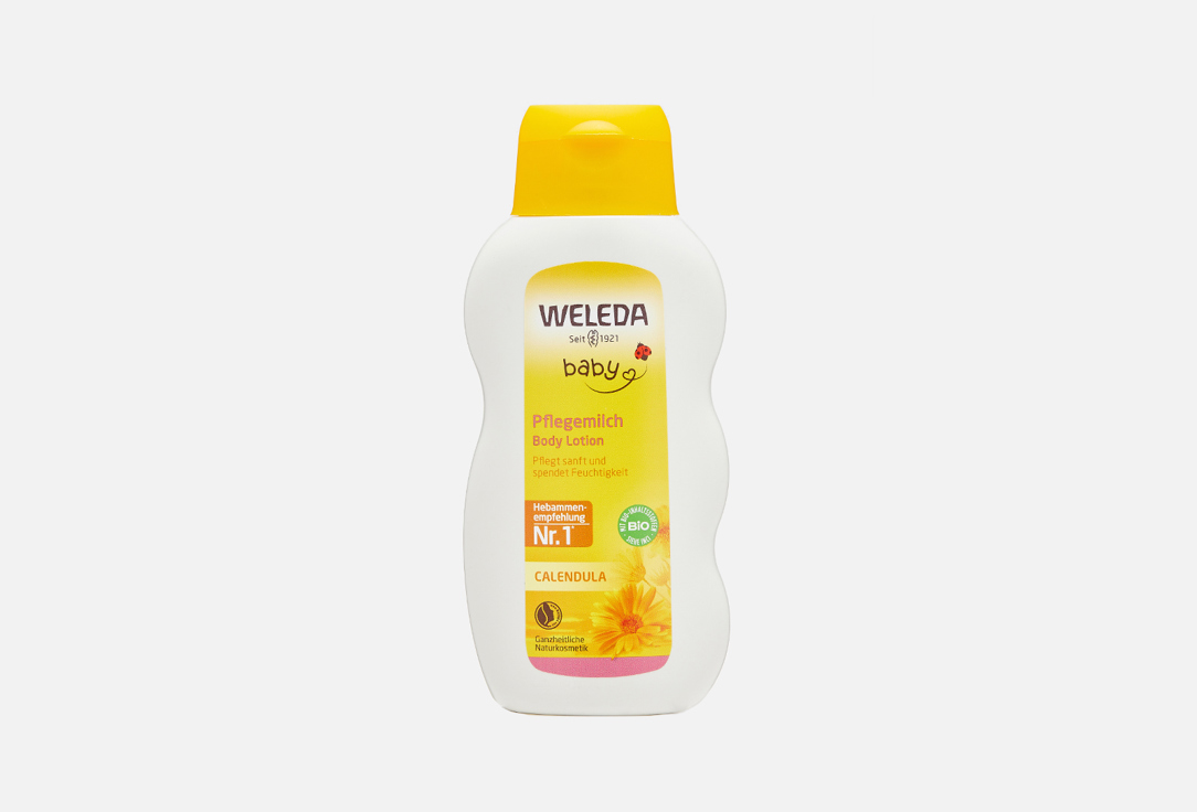 Weleda Moisturizing Body Lotion Baby Calendula
