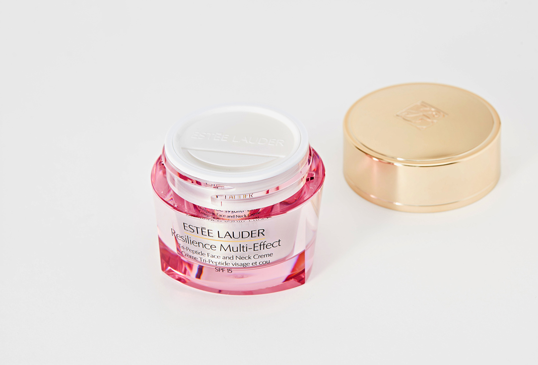 Estée Lauder tripeptide Face and Neck cream SPF 15 Resilience multi-effect