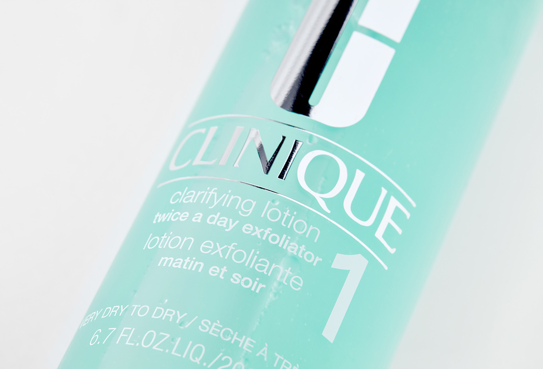 Clinique Exfoliating Lotion for dry skin Clarifying Lotion 1