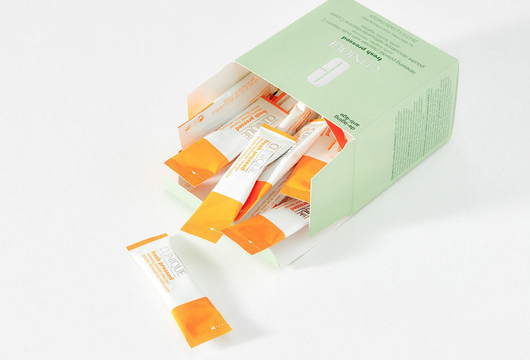 Clinique Face Powder Cleanser  with Pure Vitamin C Fresh Pressed