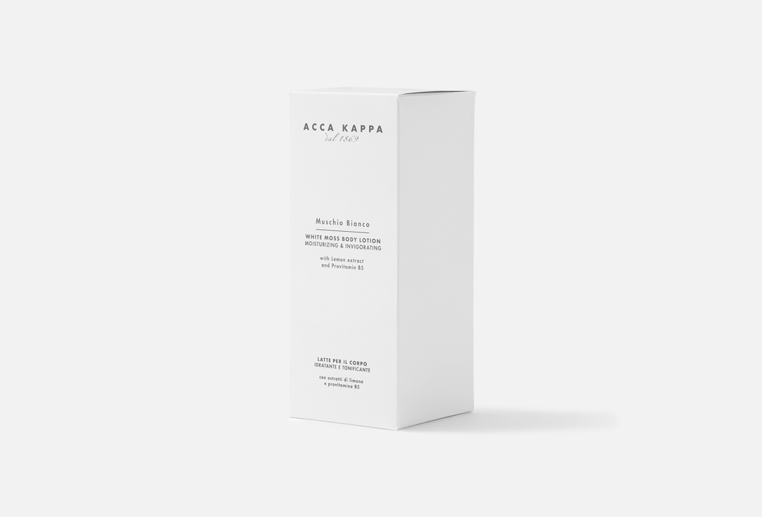 Acca Kappa Moisturizing Body Lotion White moss