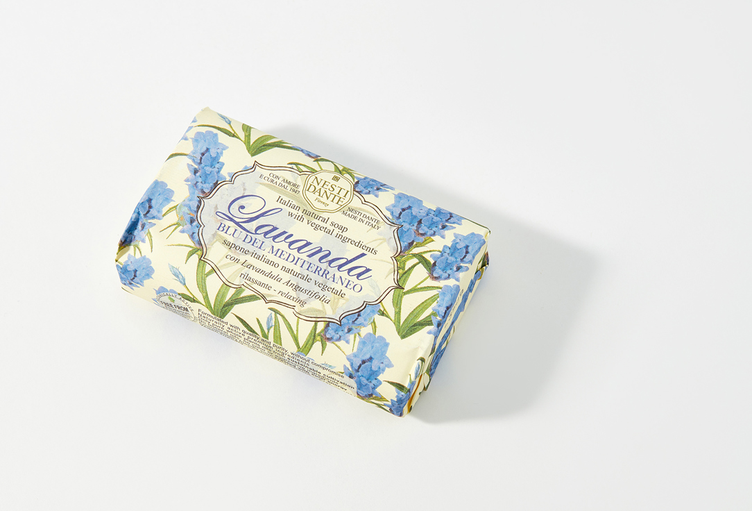 Nesti Dante Perfumed Soap Bar Lavanda Blu del Mediterraneo
