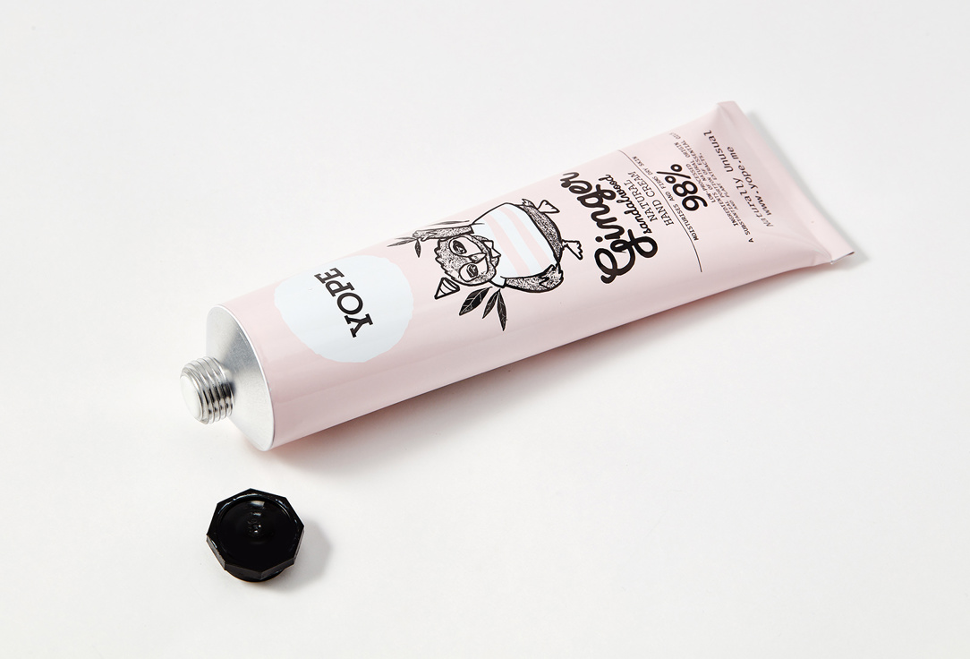 YOPE Moisturizing and nourishing hand cream Ginger & sandalwood