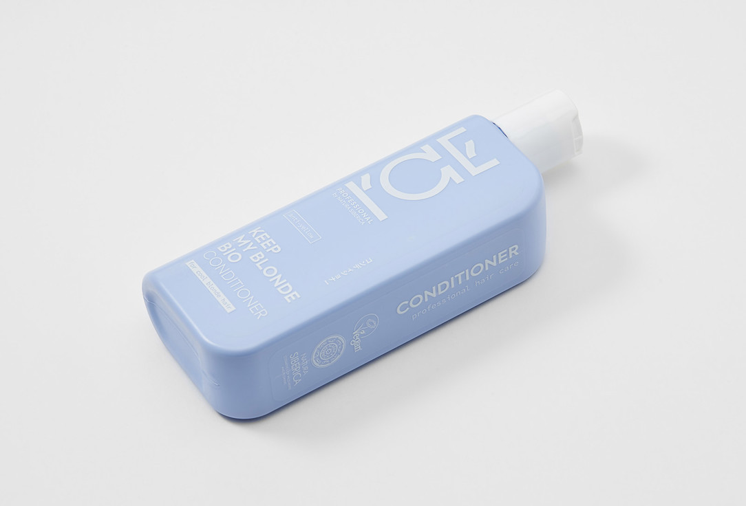 ICE by NATURA SIBERICA Toning conditioner for light hair KEEP MY BLONDE