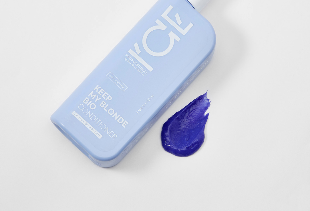 ICE by NATURA SIBERICA Toning conditioner for light hair KEEP MY BLONDE