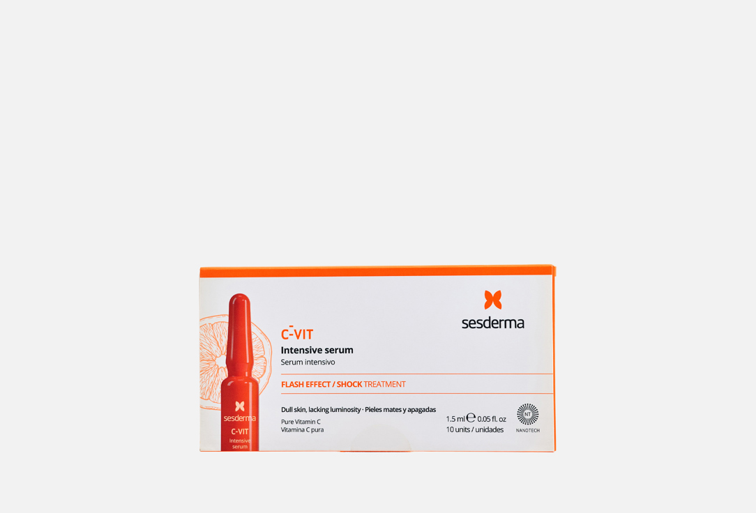 Sesderma Anti-Age Brightening Intensive Serum Ampoules C-VIT 10 pcs Sesderma Anti-Age Brightening Intensive Serum Ampoules C-VIT