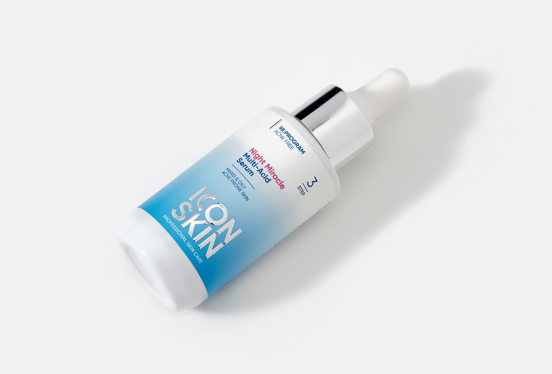 ICON SKIN Night face serum Night Miracle Multi-Acid