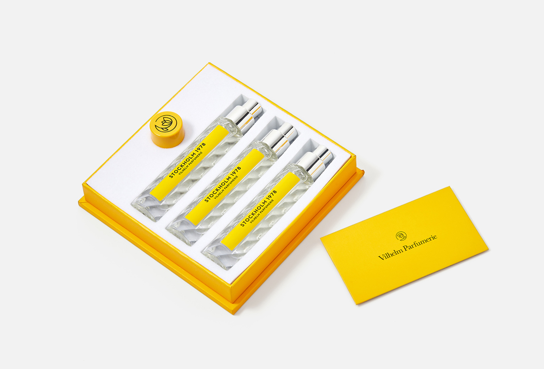 Vilhelm Parfumerie Eau de Parfum  Miniature set Stockholm 1978