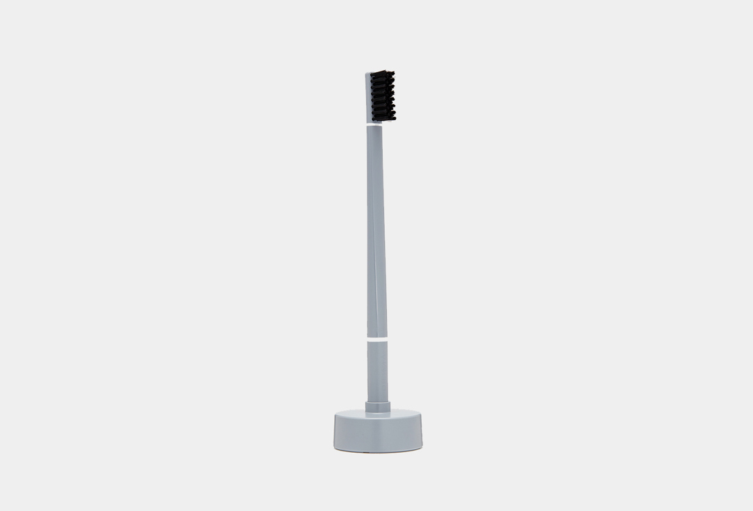 PIUMA Medium toothbrush with stand ASPHALT GREY 1 pcs PIUMA Medium toothbrush with stand ASPHALT GREY