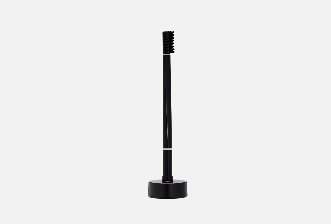 PIUMA Soft toothbrush with stand PERFECT BLACK 1 pcs PIUMA Soft toothbrush with stand PERFECT BLACK