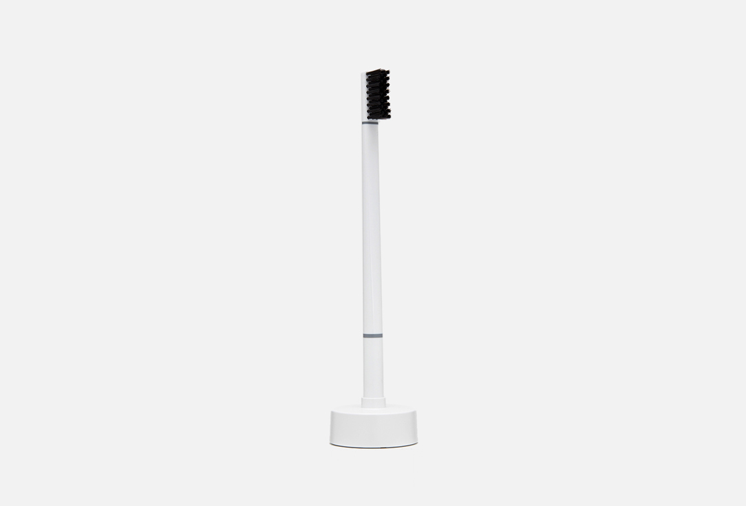 PIUMA Soft toothbrush with stand PURE WHITE 1 pcs PIUMA Soft toothbrush with stand PURE WHITE