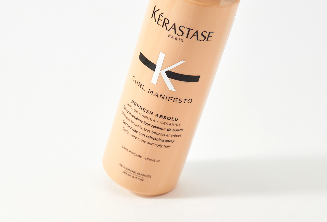 kerastase Curly Hair Renewal Spray Curl Manifesto Refresh Absolu