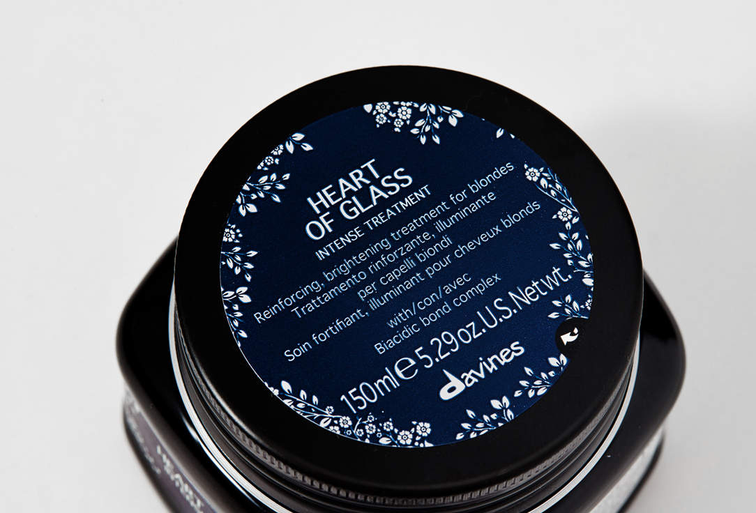 Davines Nourishing Hair Mask HEART OF GLASS Intense Treatment 150 ml Davines Nourishing Hair Mask HEART OF GLASS Intense Treatment