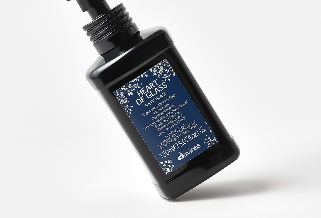 Davines Brightening Hair Fluid HEART OF GLASS Sheer Glaze
