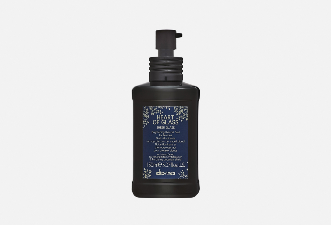 Davines Brightening Hair Fluid HEART OF GLASS Sheer Glaze