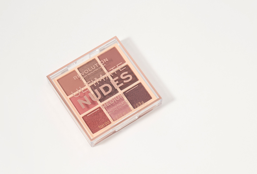 MakeUp Revolution Eyeshadow palette Ultimate Nudes Medium 8.1 g MakeUp Revolution Eyeshadow palette Ultimate Nudes