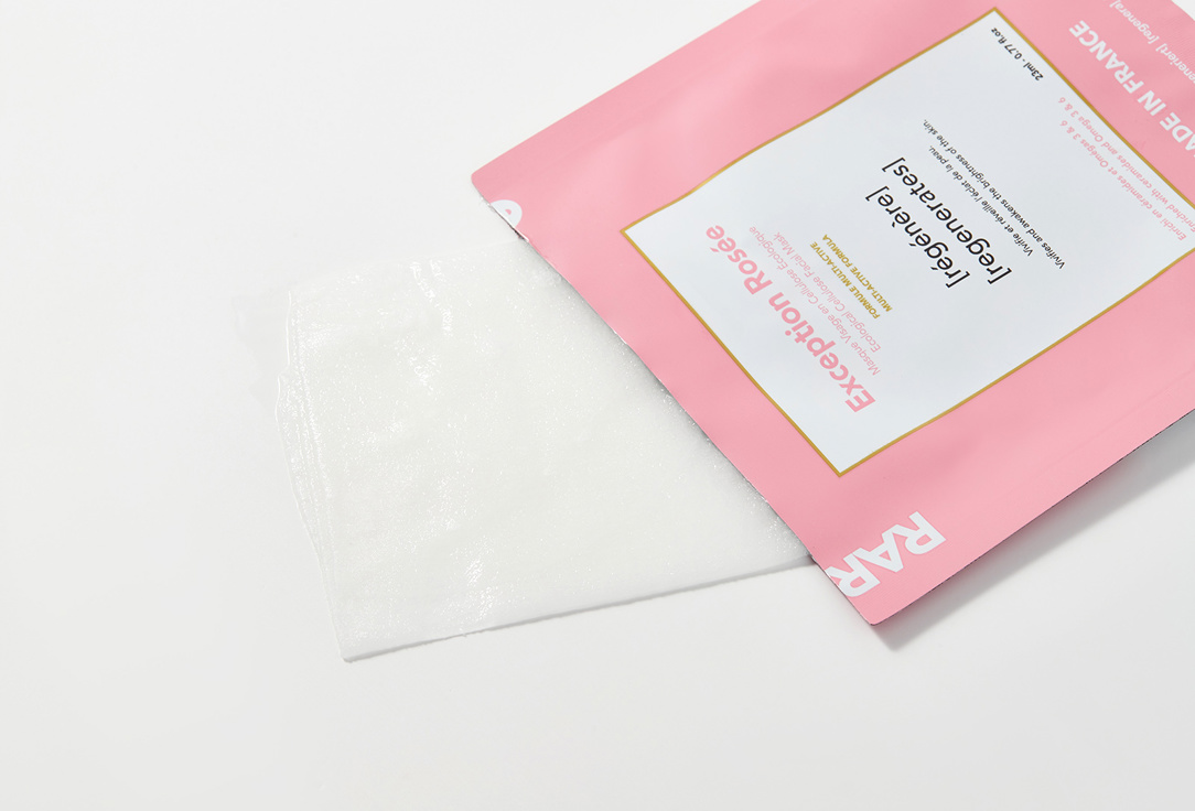 Rare Paris Regenerating Face Mask Exception rosee 1 pcs Rare Paris Regenerating Face Mask Exception rosee