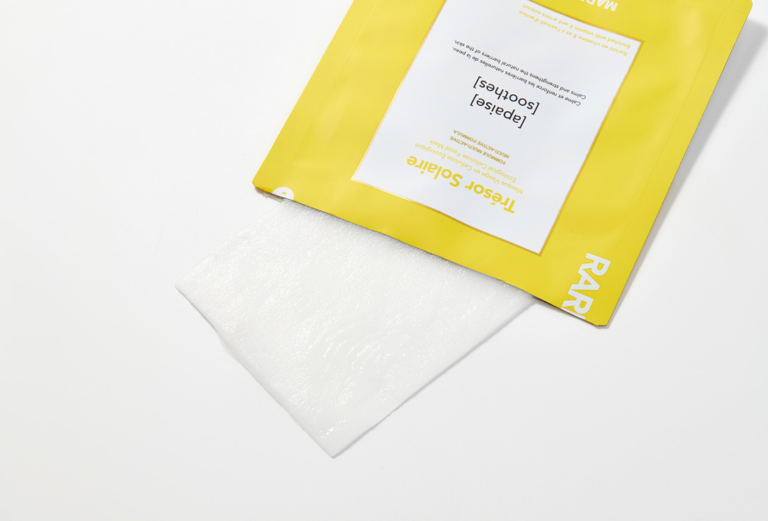 Rare Paris Soothing Face Mask Tresor solaire 1 pcs Rare Paris Soothing Face Mask Tresor solaire