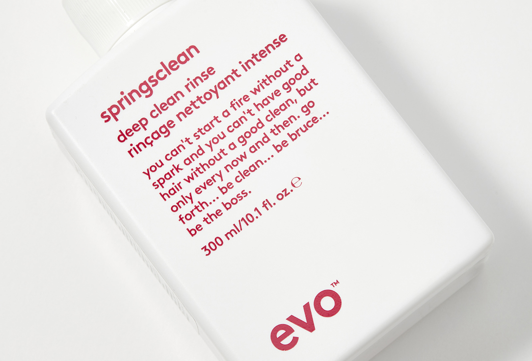 EVO Deep Cleaning Hair cream springsclean 300 ml EVO Deep Cleaning Hair cream springsclean