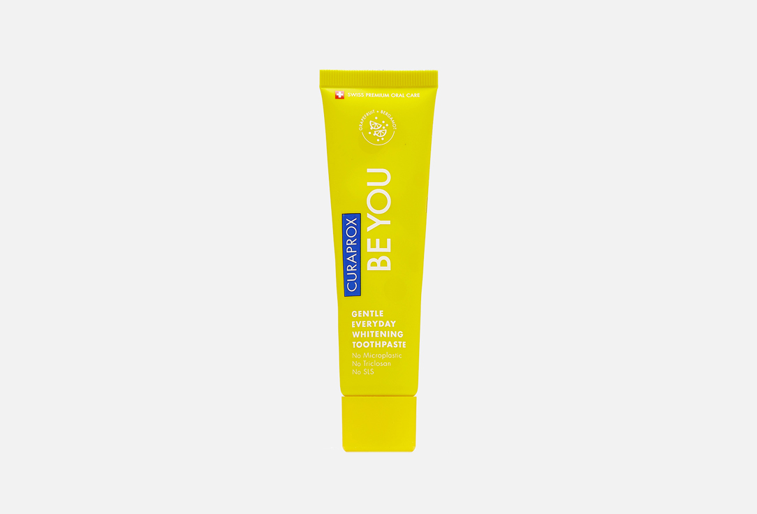 Curaprox Gentle whitening toothpaste with grapefruit flavor Be you 60 ml Curaprox Gentle whitening toothpaste with grapefruit flavor Be you