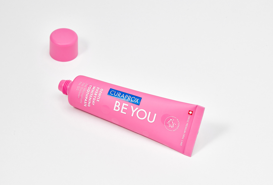Curaprox Gentle whitening toothpaste with watermelon flavor Be you 60 ml Curaprox Gentle whitening toothpaste with watermelon flavor Be you