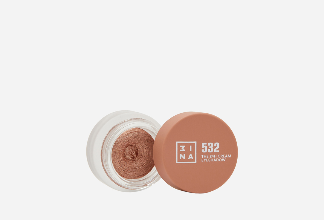 3INA Long-lasting Creamy Eyeshadow The 24H Cream Eyeshadow 532, Golden bronze 3 ml 3INA Long-lasting Creamy Eyeshadow The 24H Cream Eyeshadow