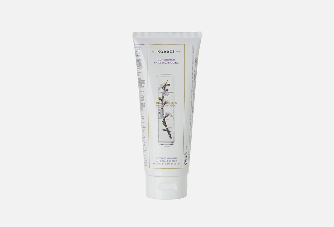 Korres Hair Conditioner Almond and Linseed 200 ml Korres Hair Conditioner Almond and Linseed