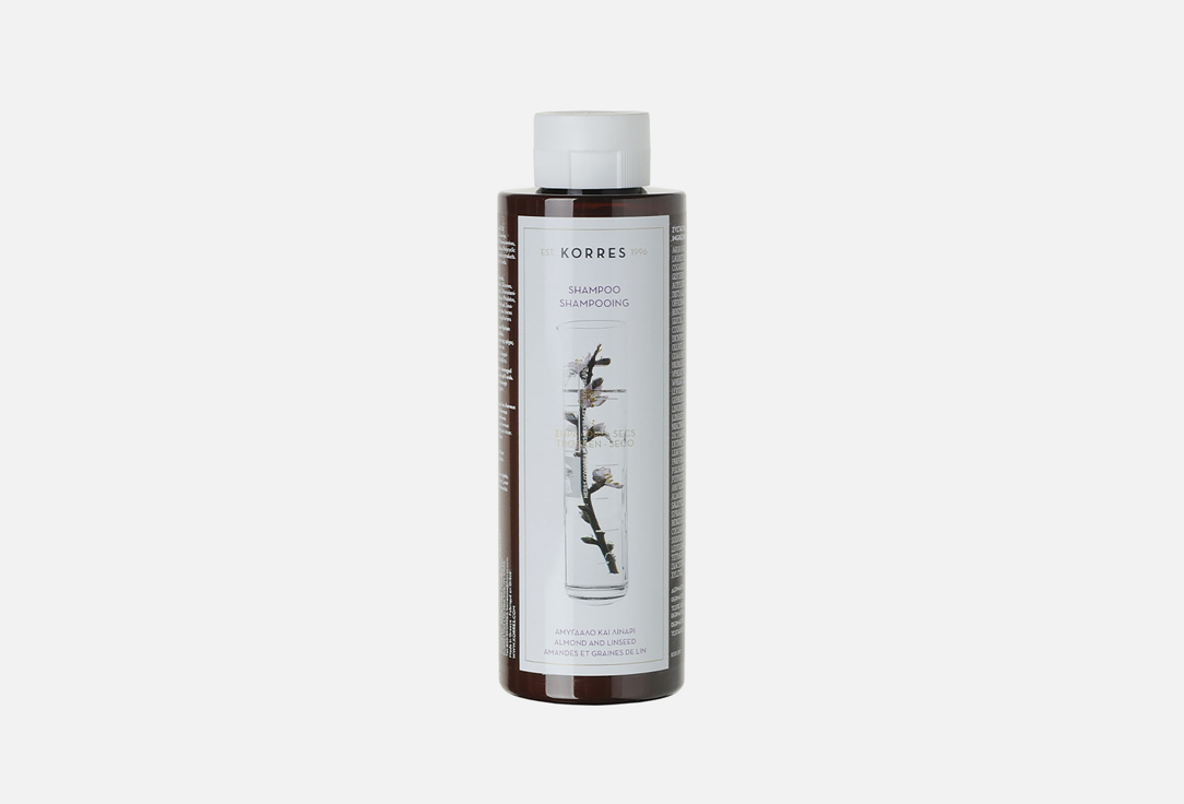 Korres Shampoo Dry Damaged Hair Almond and Linseed 250 ml Korres Shampoo Dry Damaged Hair Almond and Linseed